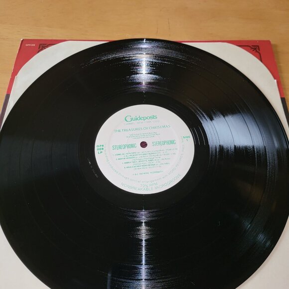 The Treasures of Christmas LP Vinyl 1982 Guideposts Records GPR-008 Holiday LP6 - Picture 8 of 9
